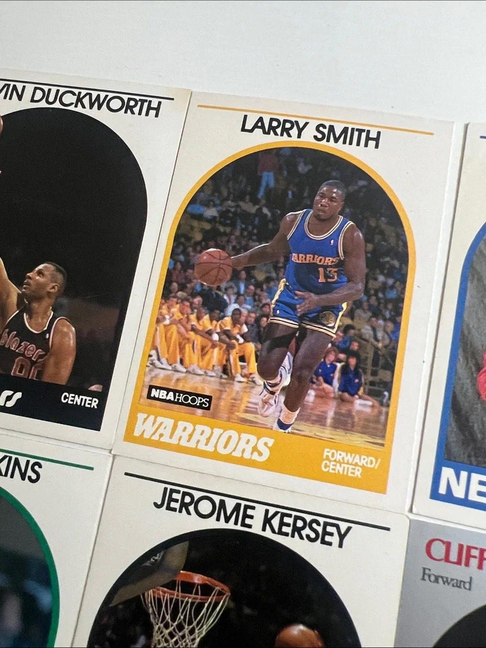 1990-91s NBA Hoops Basketball Card Lot (13 in Lot)